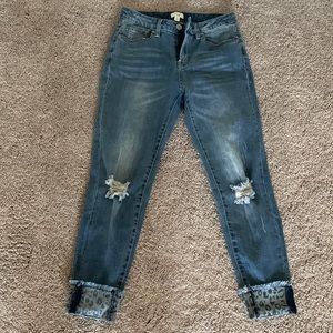 Cropped jeans